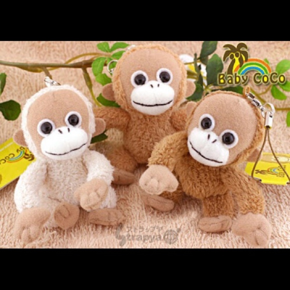 Sanrio Baby Coco Orangutan Keychain/ Phone Charm